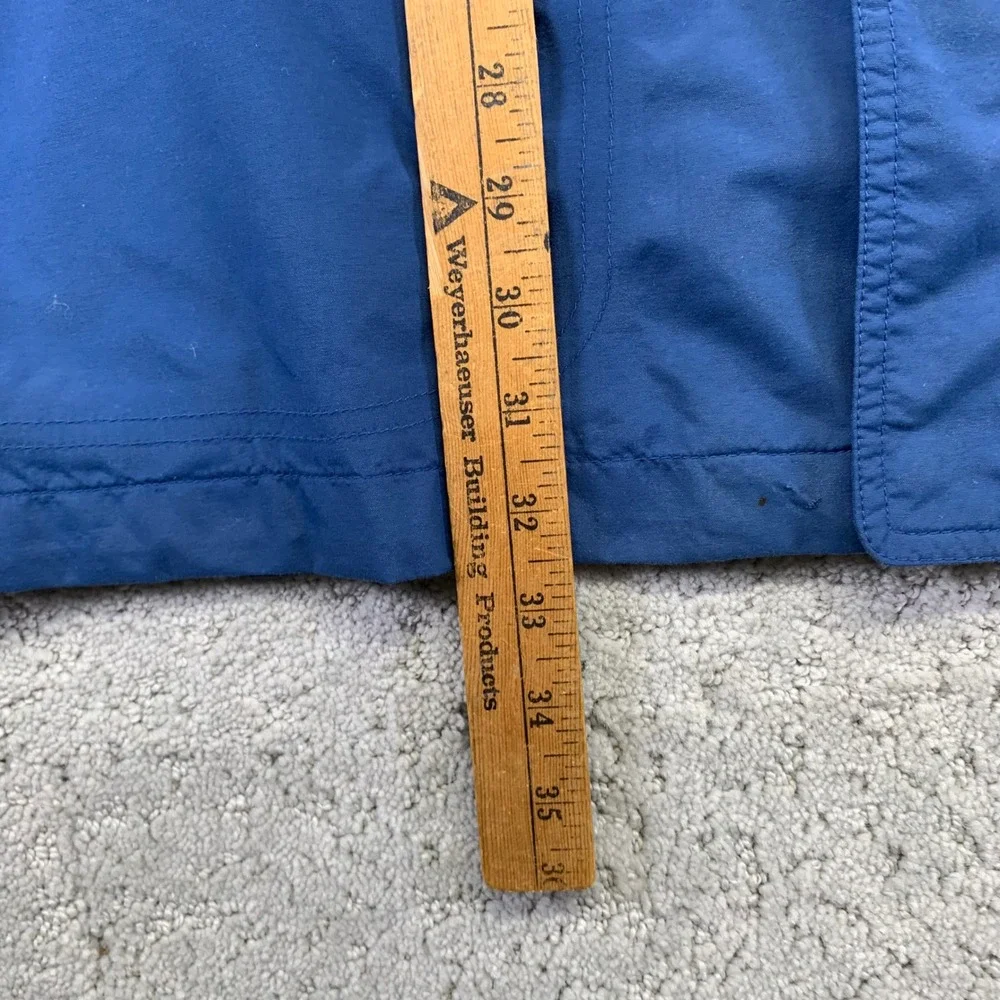 Vintage Eddie Bauer Gore Tex Jacket Mens XL Blue Hooded‎ Rain Nylon Waterproof - Picture 14 of 16